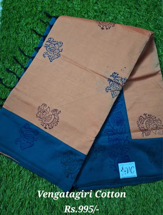 Vengatagiri Cotton Saree